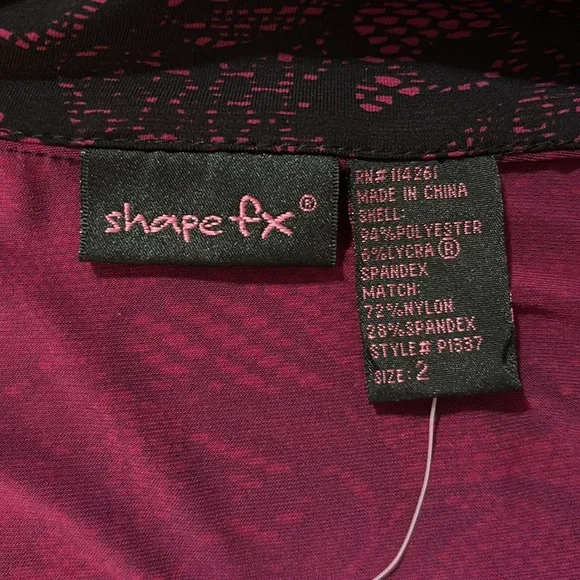 Shape FX shapewear body suit, size 2, NWT. - Picture 12 of 15